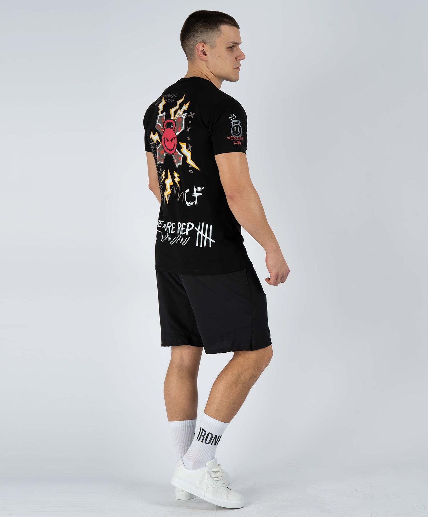 DOODLE CTX MAJICA N/BLK