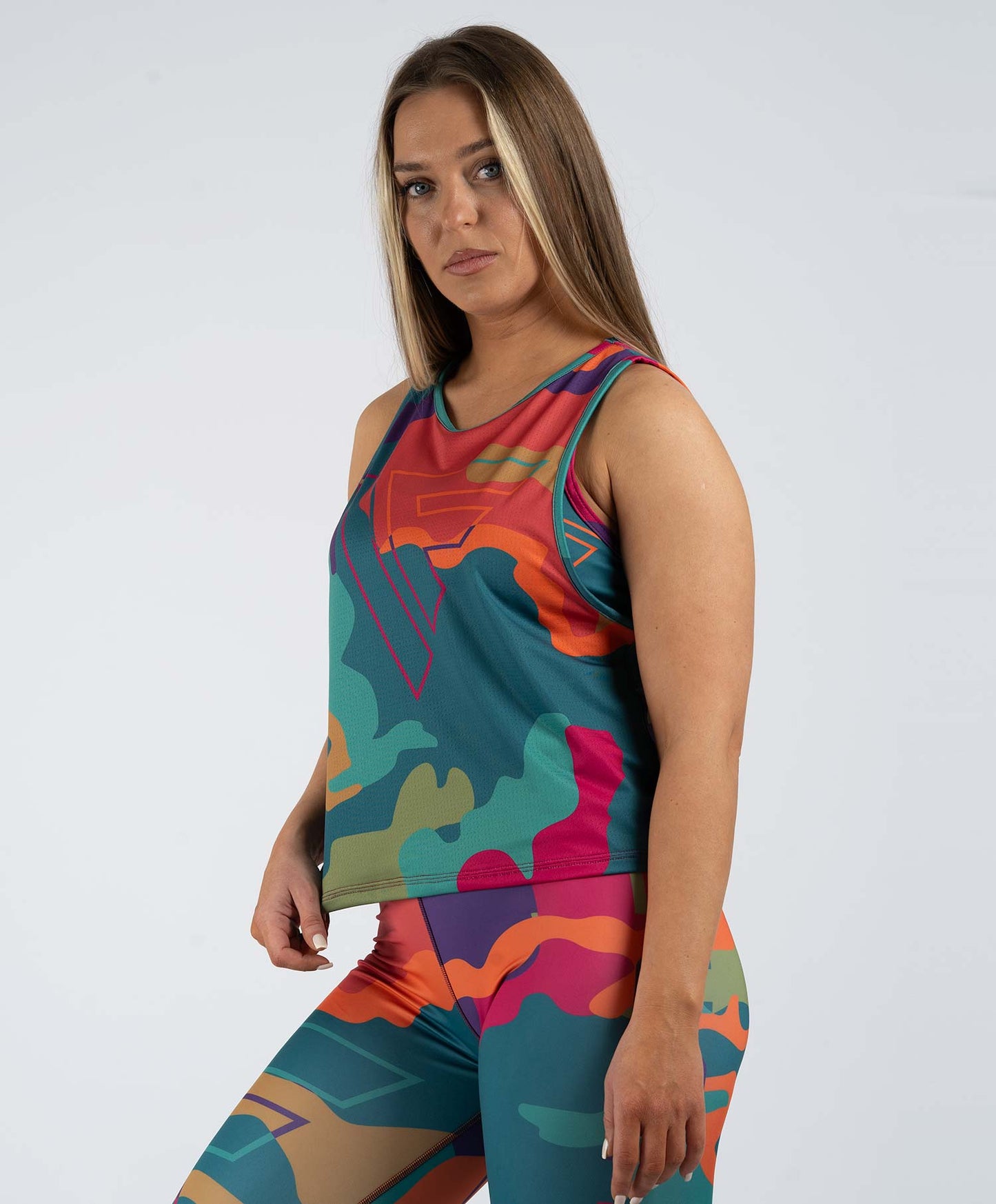 CROP TANK WIDE C/DM