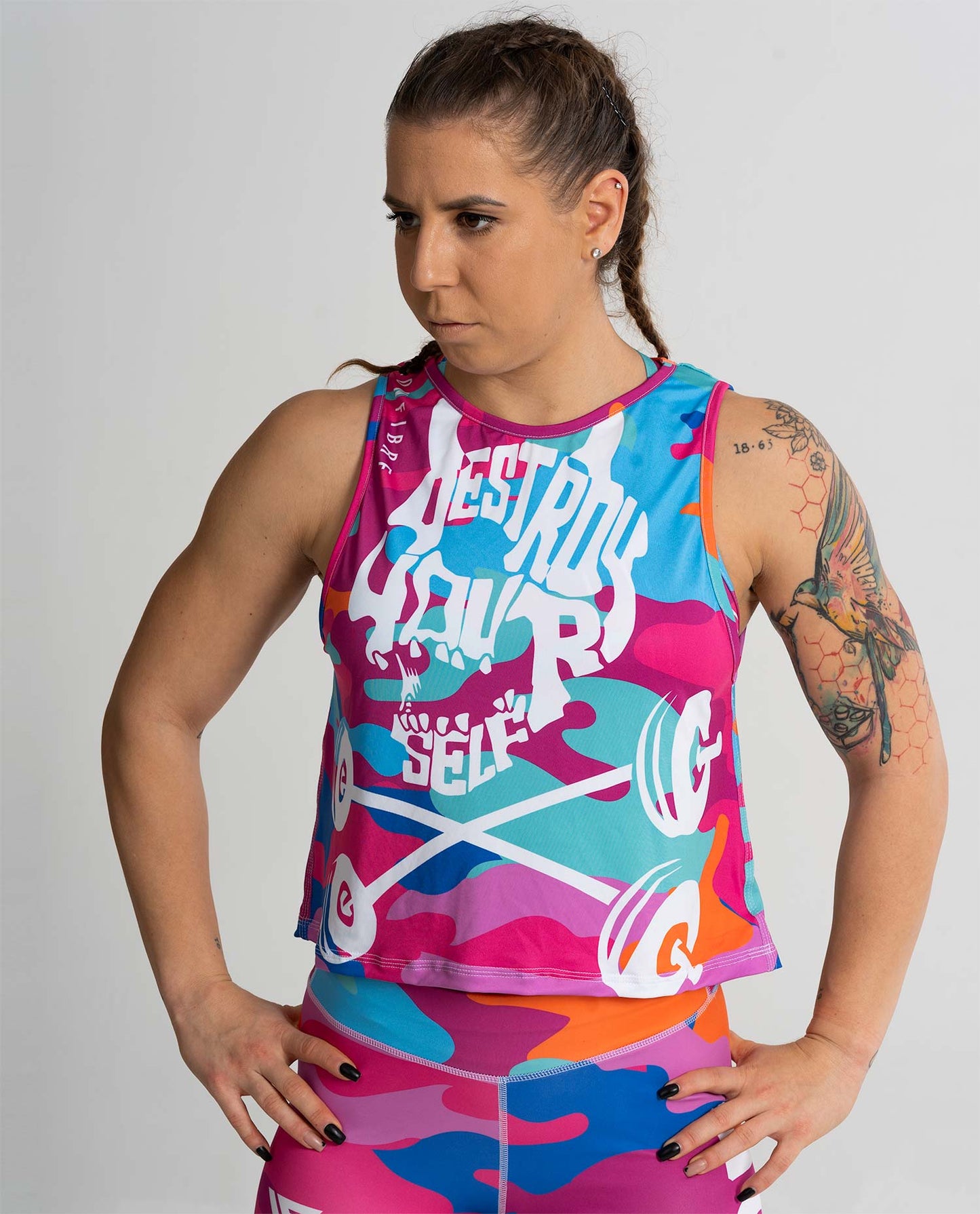 CROP TANK WIDE C/M/W