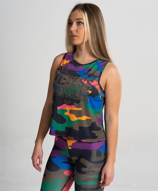 CROP TANK WIDE C/M