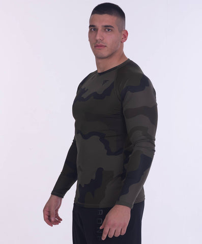IRONFIBRE X-I CAMO RASHGUARD