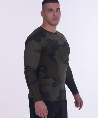 IRONFIBRE X-I CAMO RASHGUARD