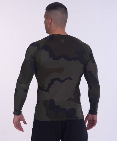 IRONFIBRE X-I CAMO RASHGUARD