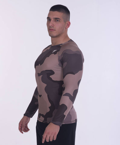 IRONFIBRE X-I CAMO RASHGUARD