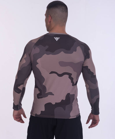 IRONFIBRE X-I CAMO RASHGUARD