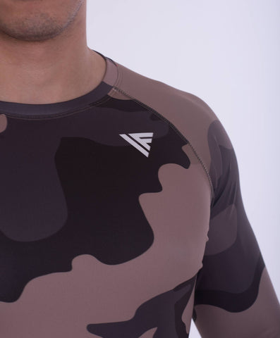 IRONFIBRE X-I CAMO RASHGUARD