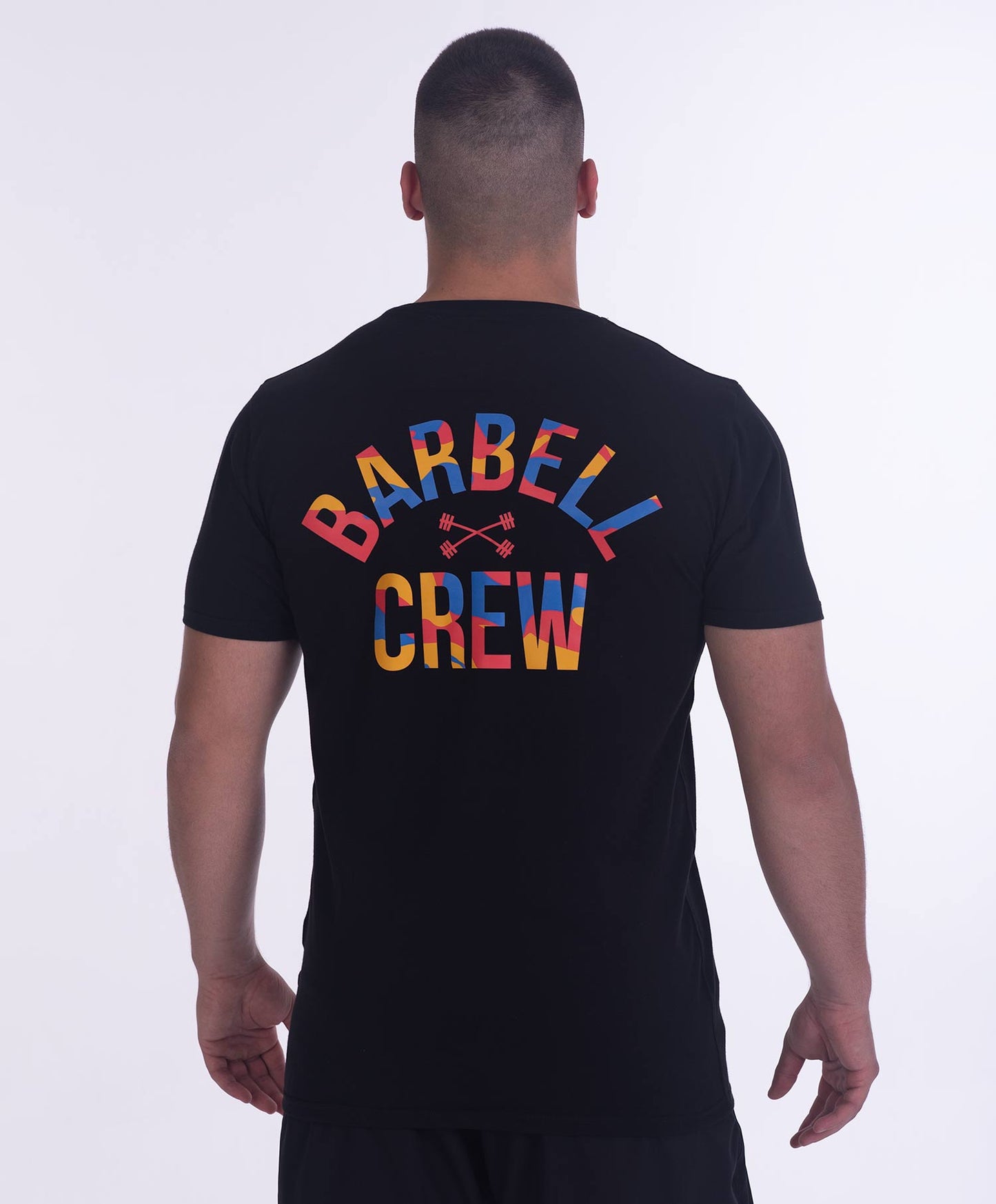 BARBELL CREW CAMO MAJICA
