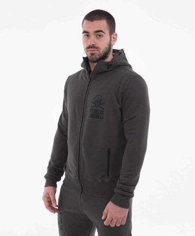 Fitness Guerrilla ZIP Duks sa kapuljačom