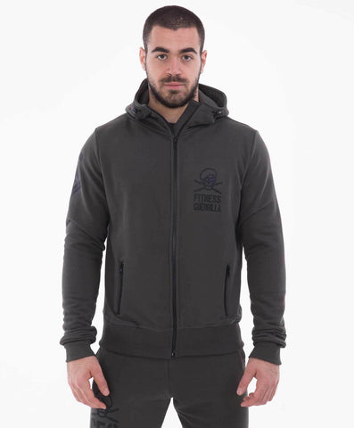 Fitness Guerrilla ZIP Duks sa kapuljačom
